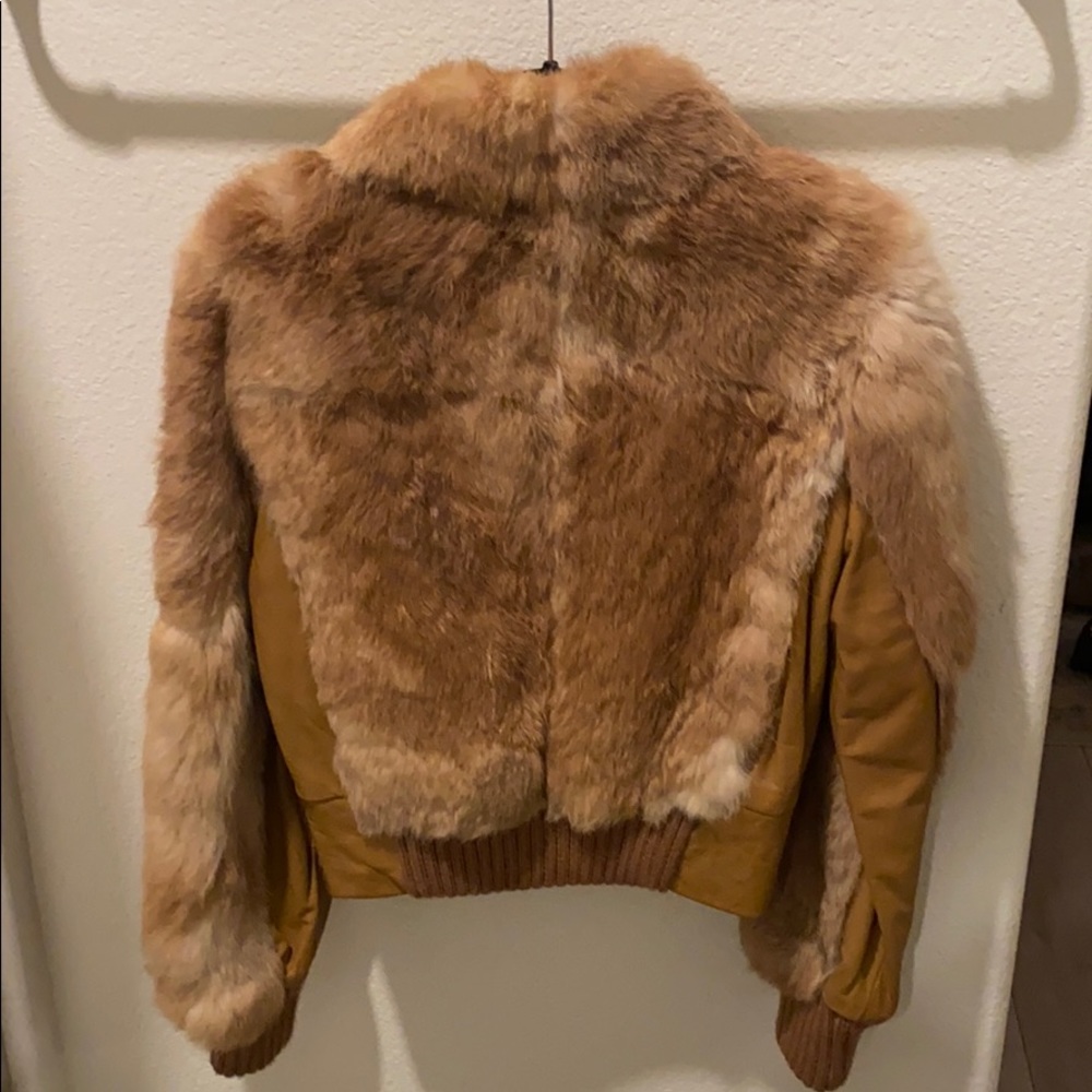 Guess Rabbit Fur Jacket - Picture 3 of 4